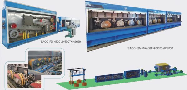Servo Direct Drive Multi-ndependent-Motor Rod Breakdown Machine(Single-wire,Dual-wire)