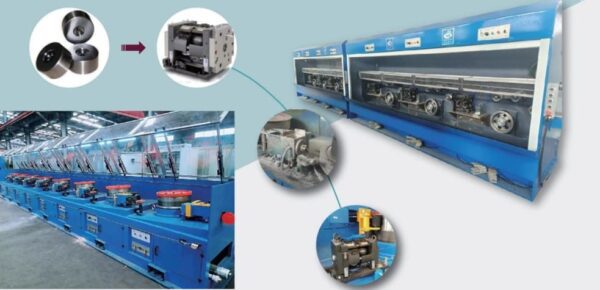 Servo Direct Drive Multi-ndependent-Motor Roller Dies Wire Drawing Machine