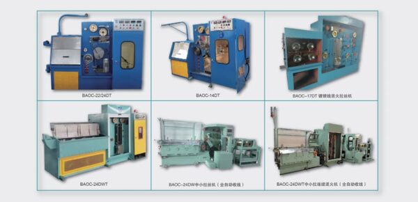 Series of medium, small and ultra-small size drawing machines (single tray and double tray)